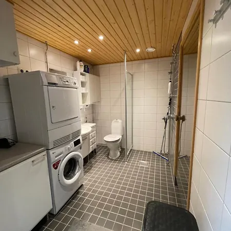 Ilmastoitu 55 M2 Huoneisto Saunalla Lahden Satamassa Lahti Extérieur photo