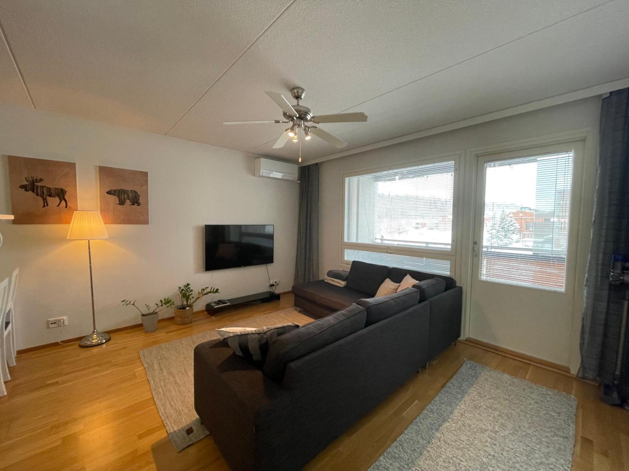 Apartment Ilmastoitu 55 M2 Huoneisto Saunalla Lahden Satamassa *